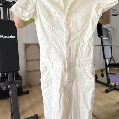 Weisser Jumpsuit