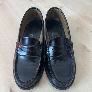 Black Haruta Loafers