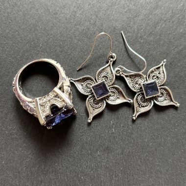 Silver Jewellery 2-Piece Set