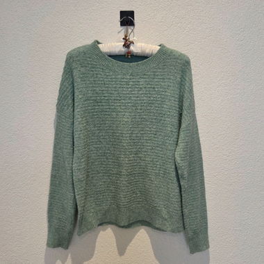 Kuscheliger Pullover Mintgrün