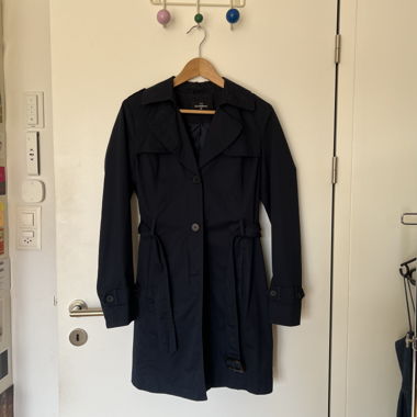 Dark Navy Trench Coat