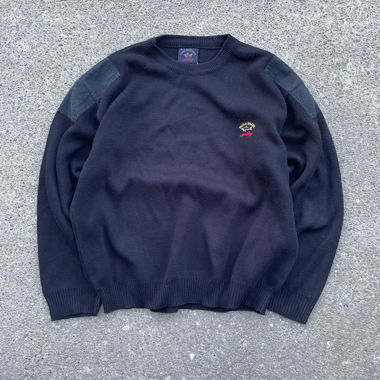 Dunkler Strickpullover Paul&Shark size M