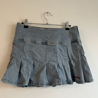 Gonna in denim BDG plissettata