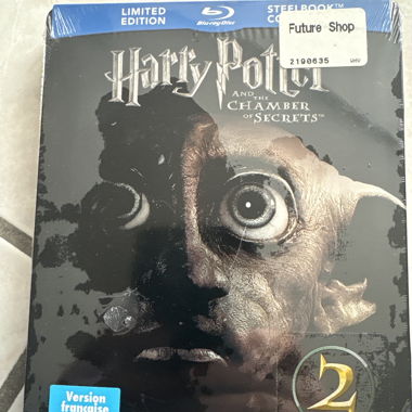 Steelbook Blu-ray Edizione Limitata di "Harry Potter and the Chamber of Secrets"