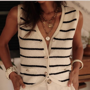Gilet/Top marine