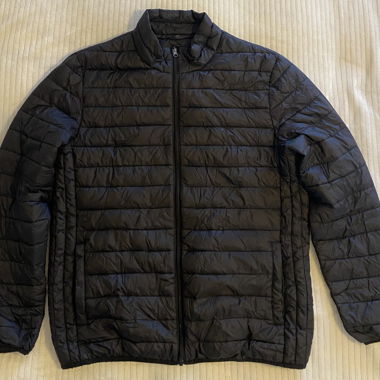 Schwarze leichte Jacke
