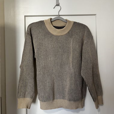 Striped Knit Sweater