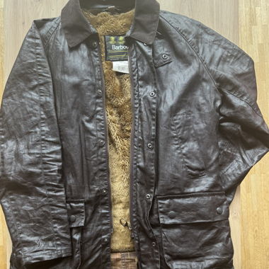 Giacca Barbour cerata e Liner in Pile, Taglia M