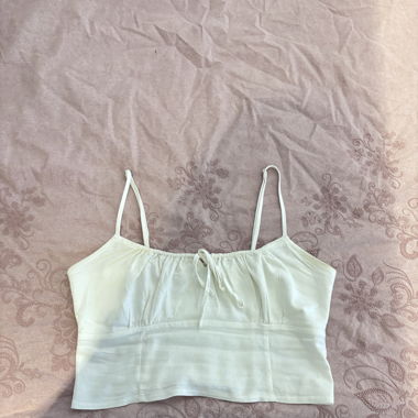 Weisses Top von Brandy Melville