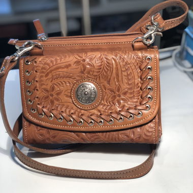 Petit sac en cuir spécial