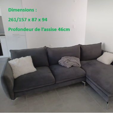 Canapé d'angle 