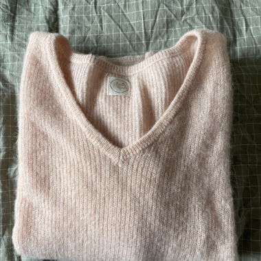 Pull en maille rose Des Petits Hauts