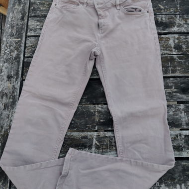 Pantaloni in denim rosa chiaro Z1975