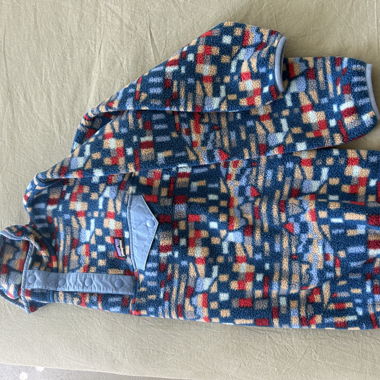 Pile Patagonia blu 12 anni