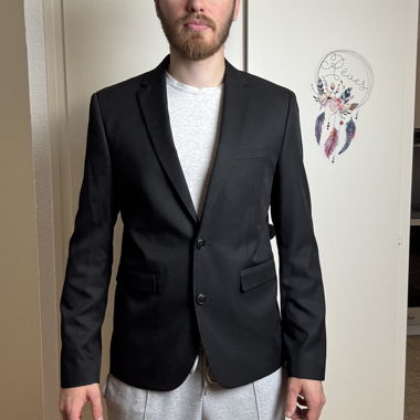 Giacca blazer nera