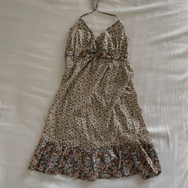 Floral Halter Dress