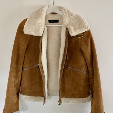 Wildlederjacke