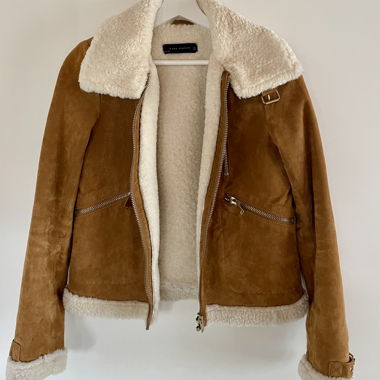 Wildlederjacke
