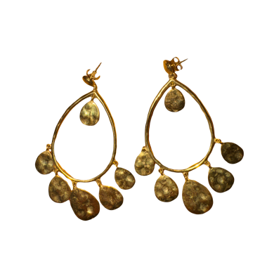 Goldene oriental Ohrringe von BRUNA