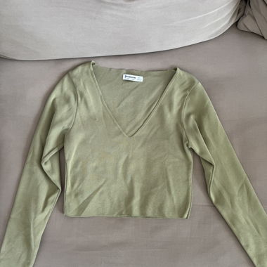 Stradivarius Langarm-Top Gr. S