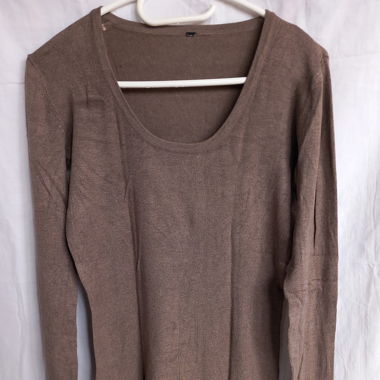 Pull brun clair