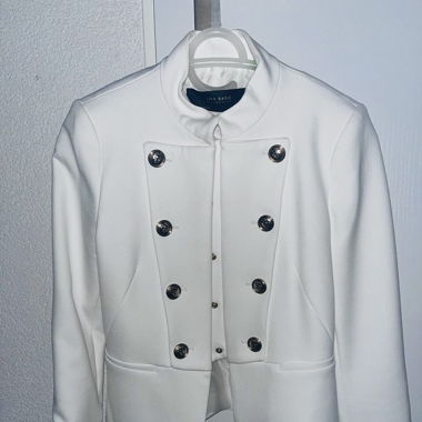 Ungetragener Zara Blazer Weiss