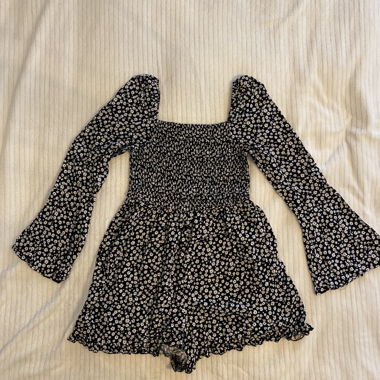 Combishort à fleur