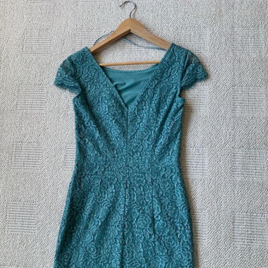 Grünes Kleid