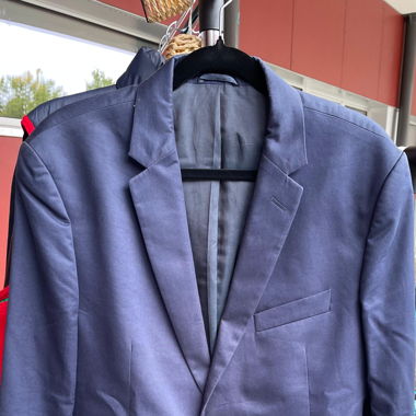 Blazer bleu marin Lacoste