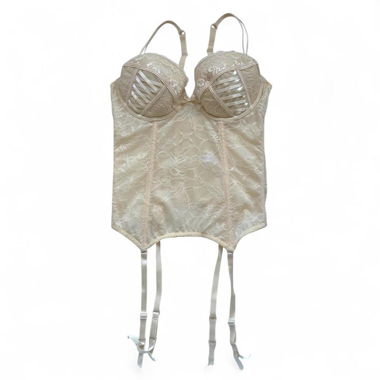 Spitzen-Corsage-Top (L)