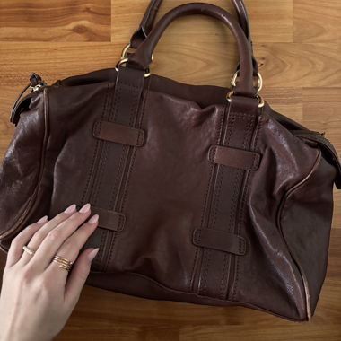 Borsa vintage marrone