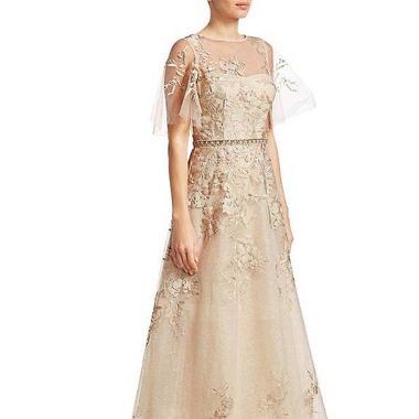 Hochzeits / Abendkleid Teri Jon  DE 42/44 Neu
