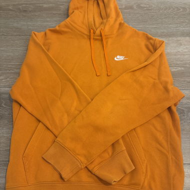 Nike hoodie orange