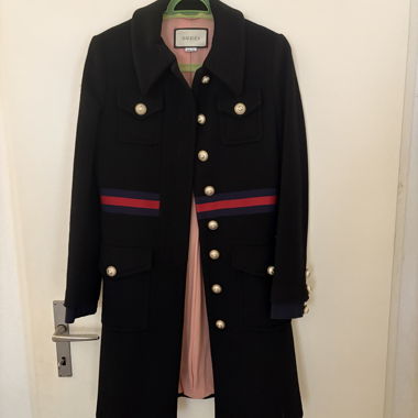 Manteau Gucci noir taille 38
