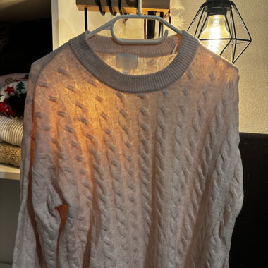 H&M Dusty Pink Knit Sweater