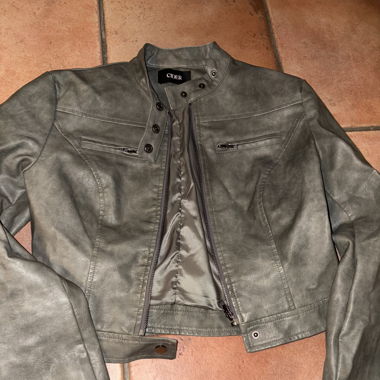 Lederjacke