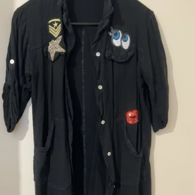 Black shirt