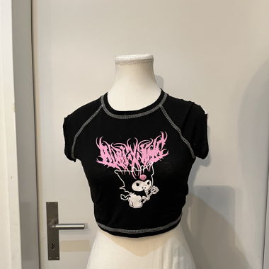 Sanrio, Hello Kitty, Kuromi Crop Top