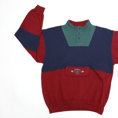 VINTAGE everyday concept RETRO 90s kragen pullover