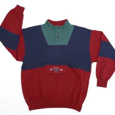 VINTAGE everyday concept RETRO 90s kragen pullover