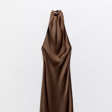 Nuovo vestito marrone ZARA