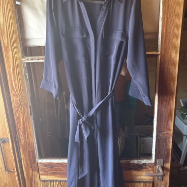 Navy shirt dress (H&M)