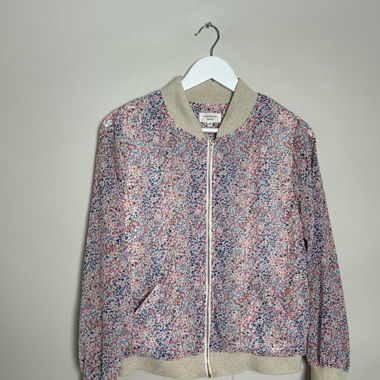 Florale Bomberjacke