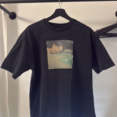 derschutze T-shirt grafico nero