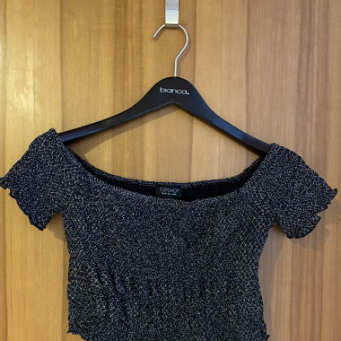 Schimmriges Top