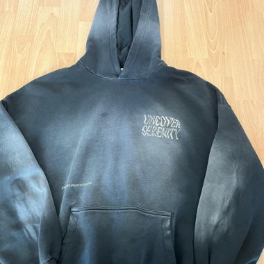 Oversized Hoodie schwarz