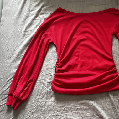 Schulterfreier Pullover