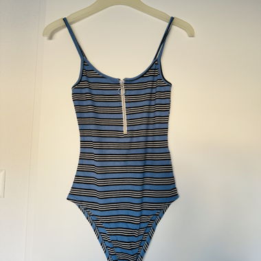 Body a righe con zip