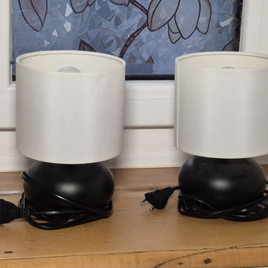 Lot de 2 lampes de table