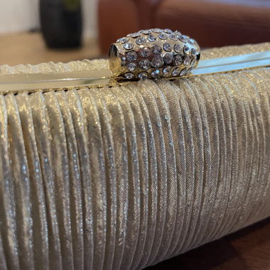 Golden Evening Clutch